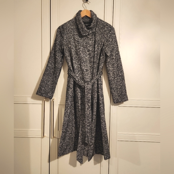 Babaton Gray Light Weight Coat Fabric made in Italy - Picture 14 of 14